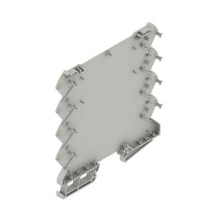 grey agate plastic state installed in ip20 1 6 width housing modular base housing