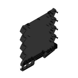black plastic state installed in ip20 1 6 width housing modular base housing
