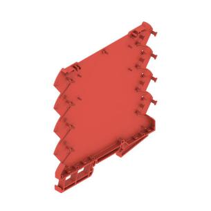 red plastic state installed in ip20 1 6 width housing modular base housing