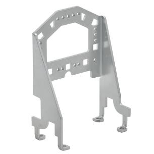 grey silver colour galvanized steel connectors industrial panel grip