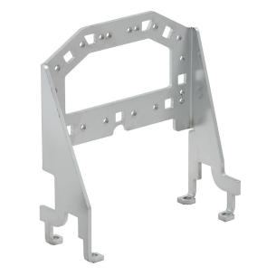 grey silver colour galvanized steel connectors industrial panel grip