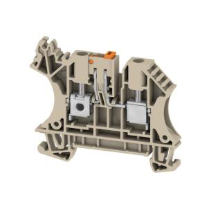 1 levels of number 2 connections of number v 400 a 32 mm2 4 beige dark connection screw terminal test-disconnect