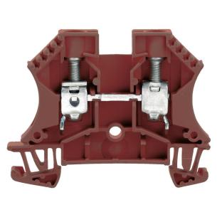 2 connections of number v 1000 a 57 mm2 10 brown connection solder screw block terminal feed-through