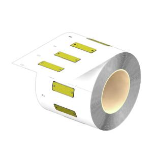 c 130 -55 silver aluminium anodized specification customer to characters printed mm 45 width marking device