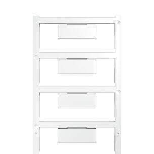 vertical and horizontal neutral characters printed white marking terminal