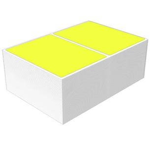 yellow polyester neutral characters printed mm 101 width marking device