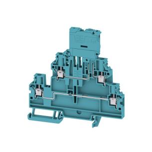 35 ts 2 levels of number 4 connections of number v 500 a 3 6 mm2 4 blue connection screw terminal fuse
