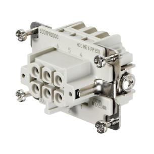 3 size installation in push 6 poles of number a 5 v 500 female connectors plug-in industry insert contact