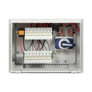 in central landscape disconnector switch mounting wall for gland cable ii protection surge holder fuse with v 1500 photovoltaik box combiner