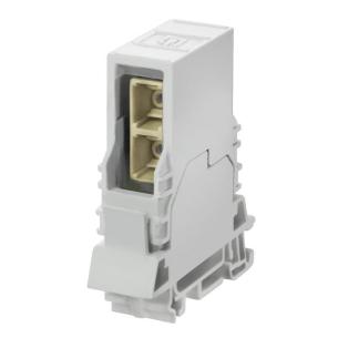 pof gof multimode sc-duplex sc-duplex ip20 fibre optical connector plug-in feed-through