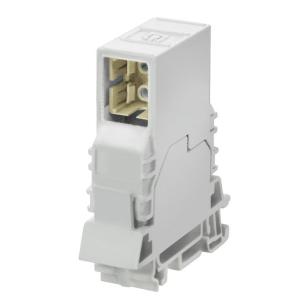 pof gof multimode scrj scrj ip20 fibre optical connector plug-in feed-through