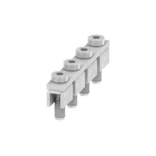 mm 5 9 width no insulated 50 20 mm in pitch 4 poles of number a 192 grey silver in screwed when terminal cross-connector