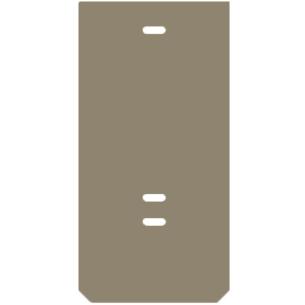 no snap-on wemid v-0 mm 2 width mm 45 37 height beige dark terminals for plate end