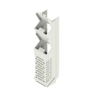 grey light plastic state installed in ip20 5 22 width housing modular element side