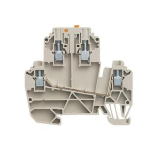 2 levels of number 4 connections of number v 500 a 24 mm2 5 2 beige dark connection screw terminal test-disconnect