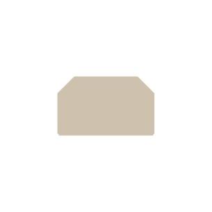 wemid v-0 mm 5 1 width mm 56 height beige dark terminal plate partition