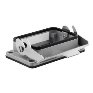 condition plugged in ip65 12 size installation side lower clamp end-locking housing bulkhead connectors industry housing