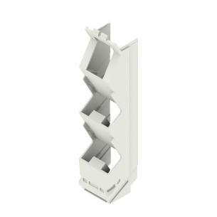 grey light plastic state installed in ip20 5 22 width housing modular element side