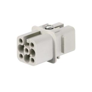 1 size installation connection crimp 7 poles of number a 10 v 250 female connectors plug-in industry insert contact