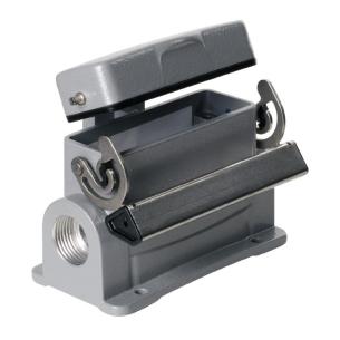 condition plugged in ip65 5 size installation side lower clamp end-locking housing base connectors industry housing