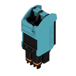 box actuator with in push 2 poles of number 00 5 mm in pitch a 10 v 320 connection wire connector pcb