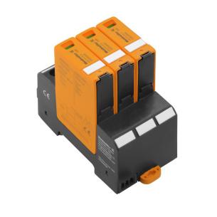 3 poles of number v 1500 dc voltage rated dc 2 1 type pv arrester surge combined