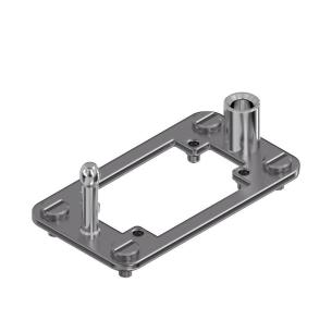 4301 1 steel stainless 3 slots of number 4 size installation moduplug series connector industrial for frame