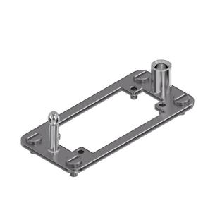 4301 1 steel stainless 4 slots of number 6 8 size installation moduplug series connector industrial for frame