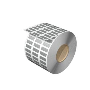 c 150 -40 silver polyester without characters printed mm 18 width marking device