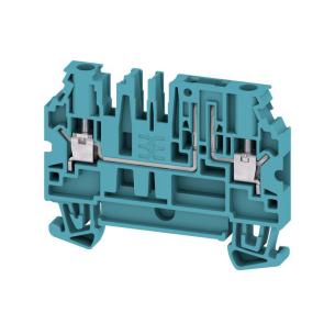 1 levels of number 2 connections of number v 500 a 28 mm2 4 blue connection screw terminal test-disconnect