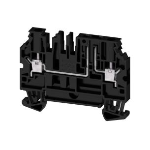 1 levels of number 2 connections of number v 500 a 28 mm2 4 black connection screw terminal test-disconnect