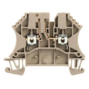 1 levels of number 2 connections of number v 500 a 24 mm2 5 2 beige dark connection screw terminal test-disconnect
