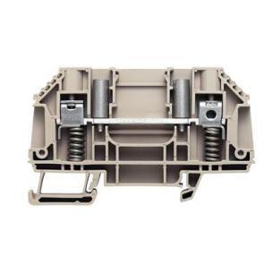 2 connections of number v 630 a 41 mm2 6 beige dark connection screw block terminal feed-through