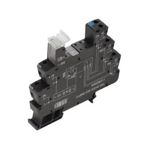 connection screw a 10 contact co 2 protection polarity reverse diode free-wheeling 20 dc v 24 ip20 socket relay