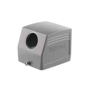condition plugged in ip65 10 size installation side lower clamp end-locking housing plug side from entry cable connectors industry housing