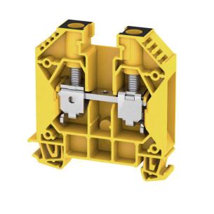 2 connections of number v 1000 a 76 mm2 16 yellow black connection screw block terminal feed-through