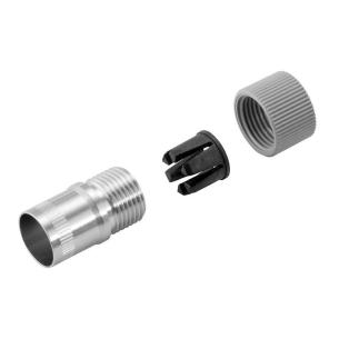 silver colour connector industrial for clip contact shield