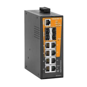 ie-sw-al12m-8gt-4gesfp managed 1000 100 4xfiber 1000 100 10 8xrj45 switch industriel