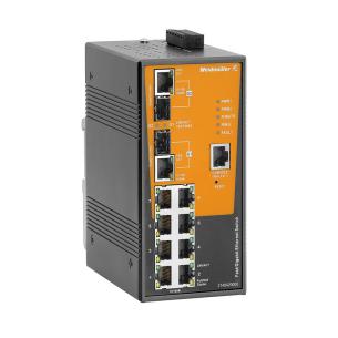 ie-sw-al10m-8tx-2gc managed 1000 100 2xfiber 100 10 8xrj45 switch industriel
