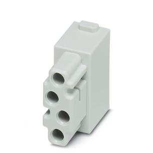 1 slots plug-in required female connection crimp 4 poles of number a 5 1 v 48 signal power connectors industrial for insert module