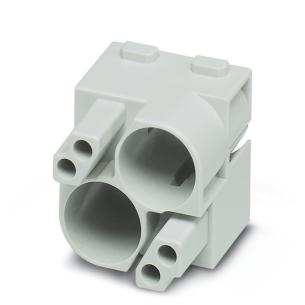 2 slots plug-in required female connection crimp 2 poles of number a 10 v 50 signal power connectors industrial for insert module