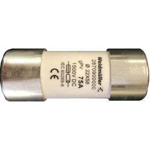 a 75 gpv mm 58 x 22 1500 photovoltaics cartridge fuse cylindrical