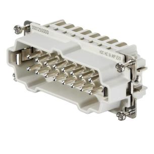 6 size installation in push 16 poles of number a 5 v 500 male connectors plug-in industry insert contact