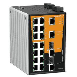 ie-sw-pl18mt-2gc-16tx managed 1000 100 2xfiber 100 10 16xrj45 switch industriel