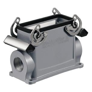condition plugged in ip65 6 size installation side lower on clamp side-locking housing base connectors industry housing