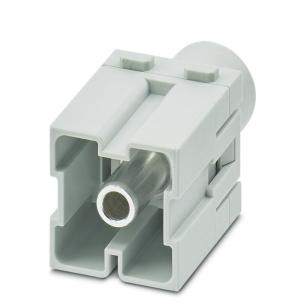 2 slots plug-in required male connection screw axial 1 poles of number a 200 v 1000 signal power connectors industrial for insert module