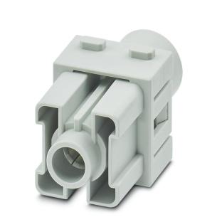 2 slots plug-in required female connection screw axial 1 poles of number a 200 v 1000 signal power connectors industrial for insert module