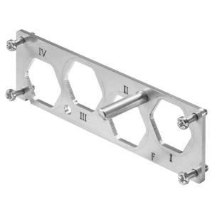 rust-proof steel stainless 4 poles of number 8 size installation highpower series connector industrial for frame mounting