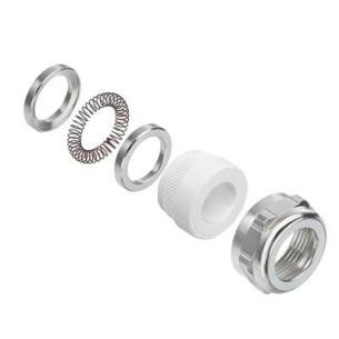 nickel-plated brass mm 13 max od - 9 min od 21 pg straight accessories plastic gland cable