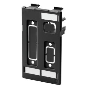 signal 2x data 1x shielded plate insert built-in housing component for plate insert